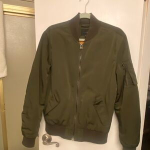 Cotton On Men's Olive Bomber Jacket